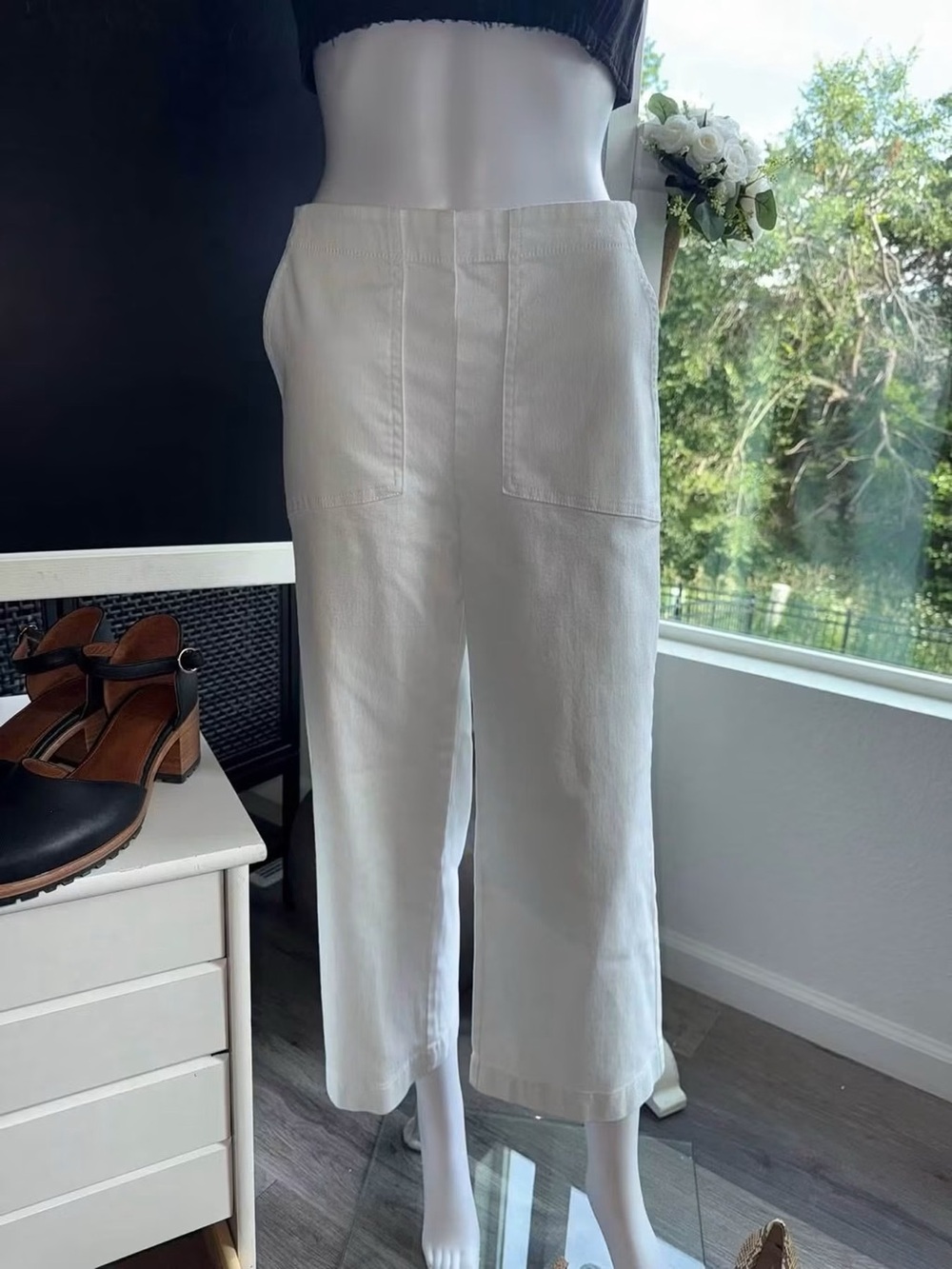 NIC + ZOE NWT Wide Leg Crop Pants – Size 6
